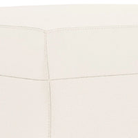 Panca Crema 70x35x41 cm in Similpelle cod mxl 61430