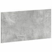Testiera da Muro HOORN Grigio Cemento Legno ingegnerizzato 897418