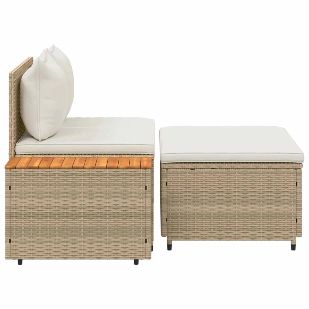 Set di divani da esterno 4 -Seater 4 pz 55 x 30 x 39 cm 42025892
