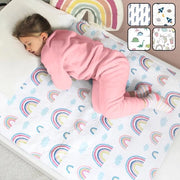 Matraccio impermeabile per bambini - respirante, lavabile e extra sicuro per lettini singoli