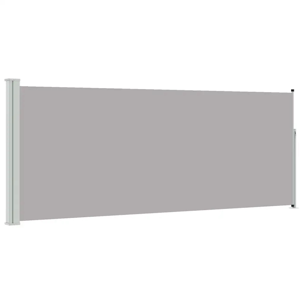 Tenda da Sole | Tenda parasole Laterale Retrattile 120 x 300 cm Grigia