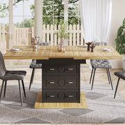 Tavolo da Pranzo Allungabile in Legno ¨C Xylo ¨C 110-140x80x75 cm, 6 Persone