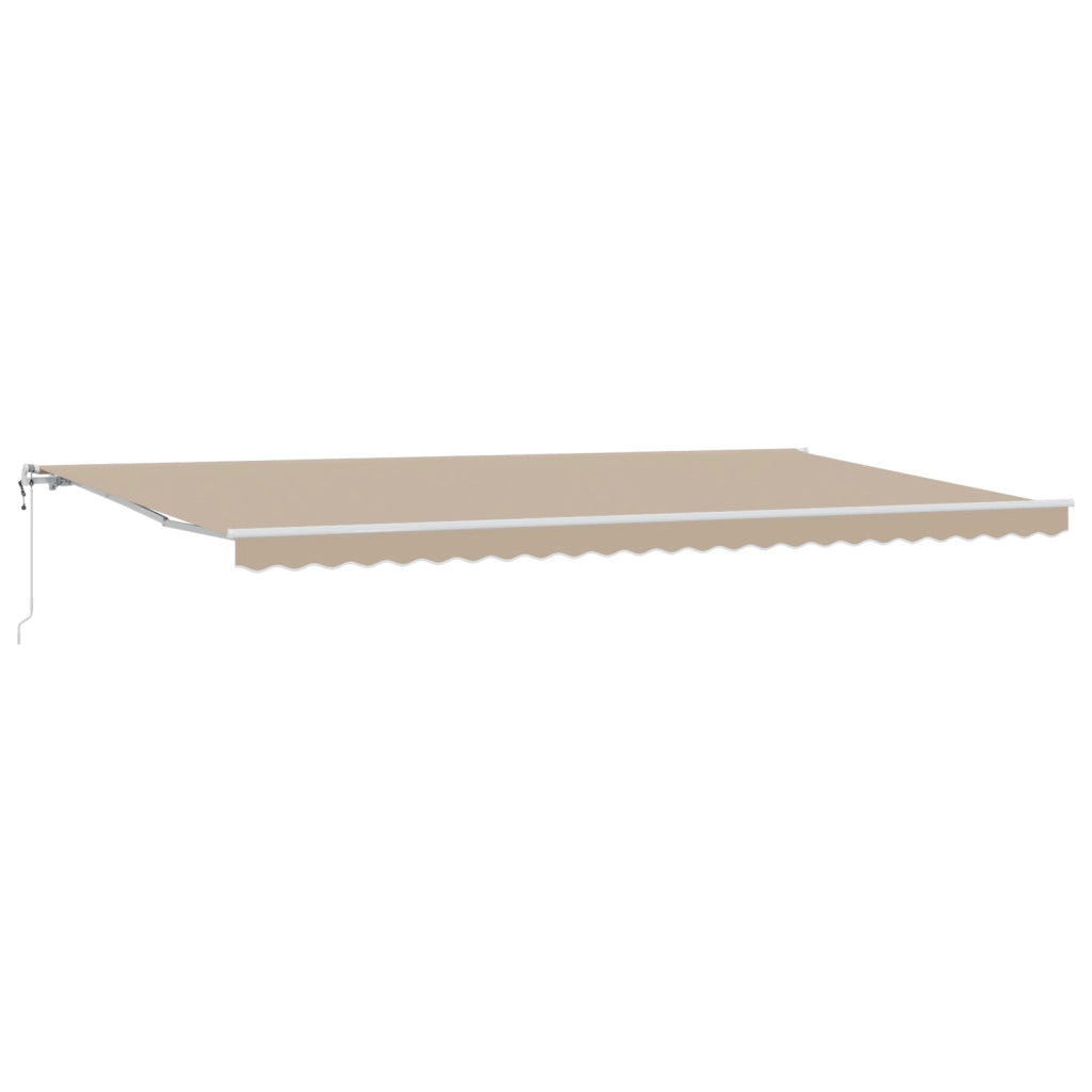 Tenda Retrattile Automatica  Beige 600x300 cm