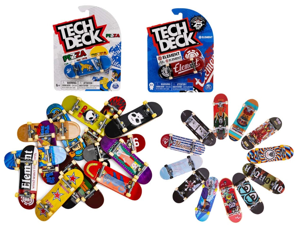 Tech Deck- MiniSkate singolo, 6067049,modello casuale