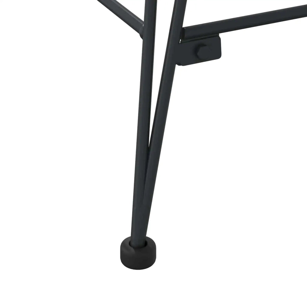 Sedia da Bar 2 pcs 55 x 52 x 92 cm Rattan e Ferro