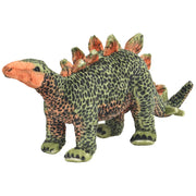 Dinosauro Stegosaurus in Peluche in Piedi Verde e Arancione XXLcod mxl 129410