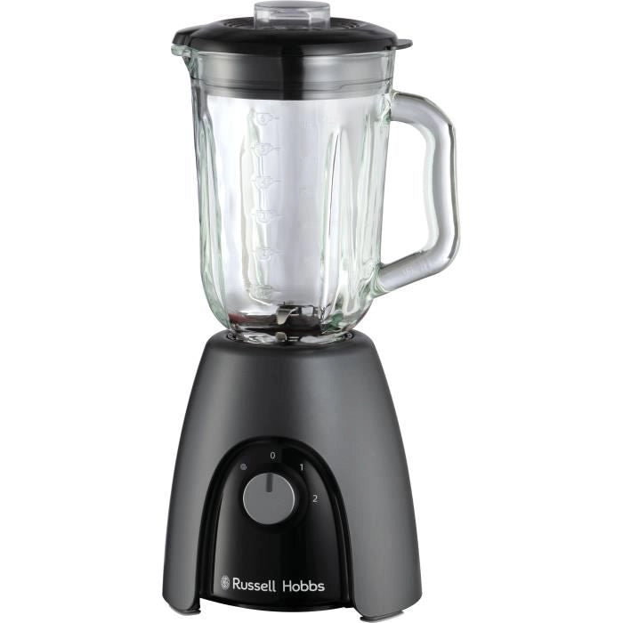Frullatore - RUSSEL HOBBS - Desire Matte Charcoal - 650 W - 2 velocità + Pulse - Nero