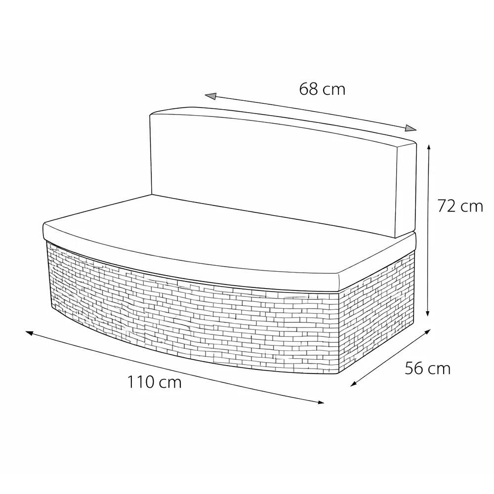 Set 5 Mobili per Piscina Oasi
