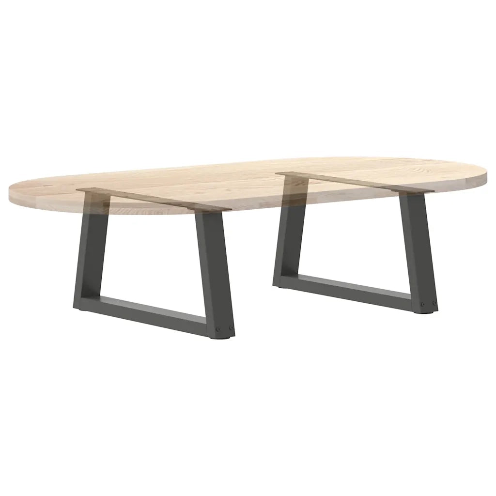 Gambe per Tavolino da Caffè a Forma di V 2 pz Antracite 60x(30-31,3) cm Acciaio 4012534