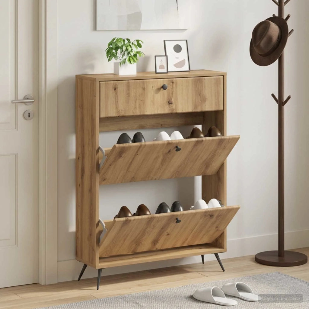 Mobile per scarpe BREDA 78 x 24 x 103 cm Legno ingegnerizzato 897544