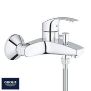 Miscelatore vasca doccia cromo Grohe Eurosmart completo di doccetta