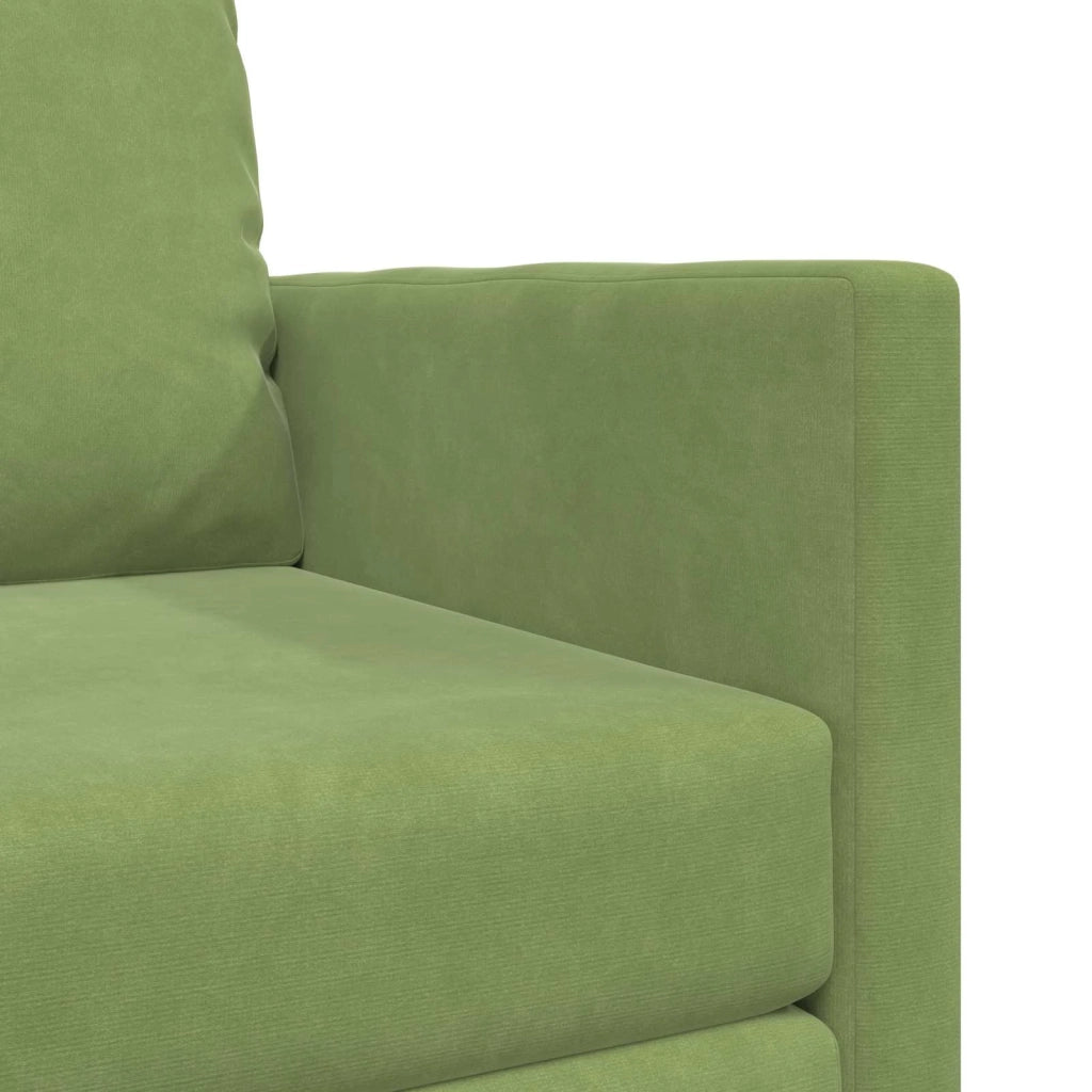 Divano letto | Sof¨¤ letto | Letto singolo Verde chiaro 74 x 77 x 81 cm Velluto