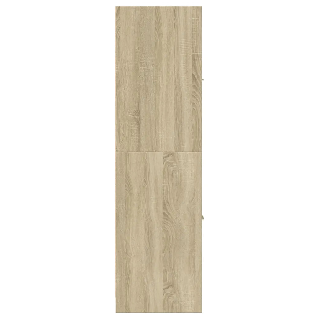 Mobiletto da Farmacia Rovere Sonoma 30x41x144,5 cm Legno Agglomerato 855171