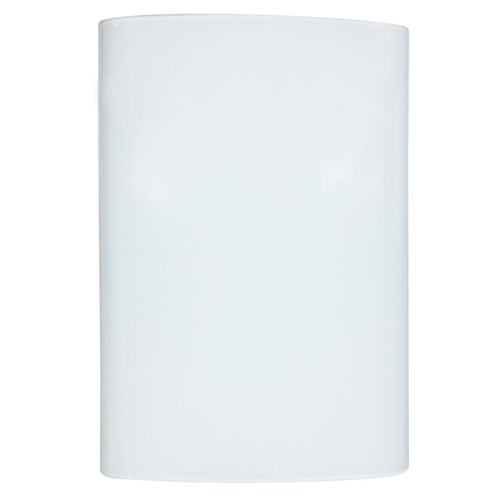 Applique 1xE27 Montatura Bianca Vetro Lastra Bianco E-Energy Altea