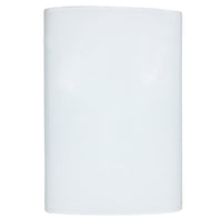 Applique 1xE27 Montatura Bianca Vetro Lastra Bianco E-Energy Altea