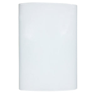 Applique 1xE27 Montatura Bianca Vetro Lastra Bianco E-Energy Altea