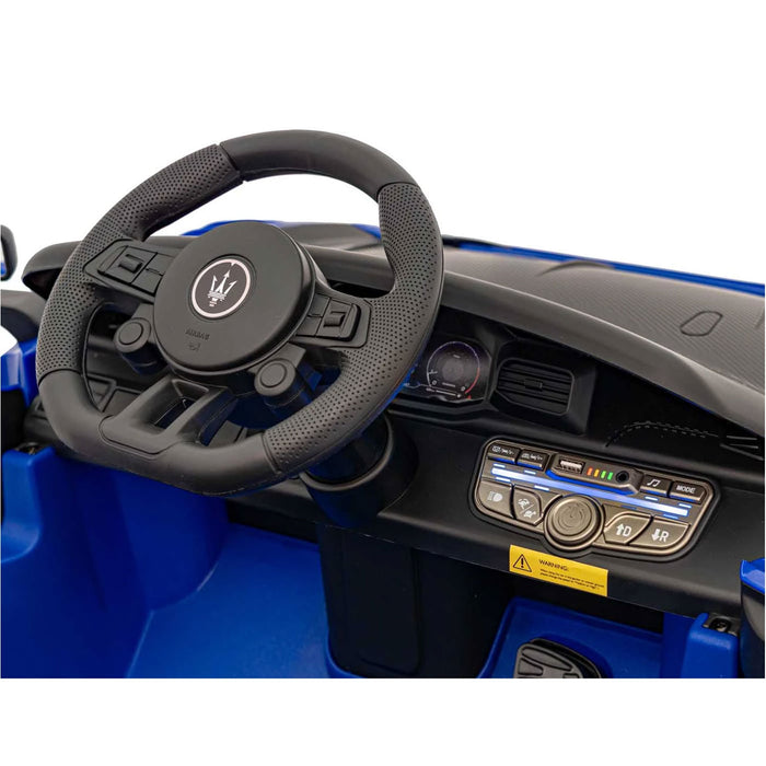 Macchina Elettrica per Bambini Licenza Ufficiale Maserati GT2 10,8V 5,4Ah Blu
