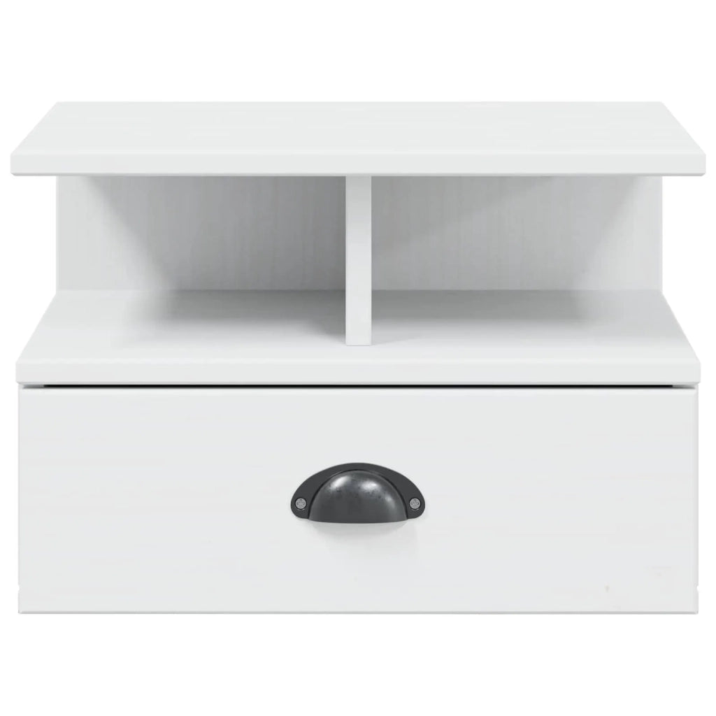 Armadio da Notte con cassetto HILL Bianco 40 x 31 x 27 cm 42025044
