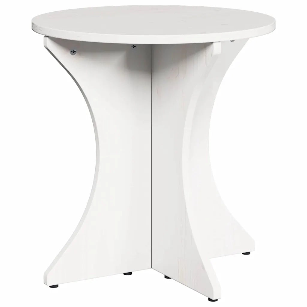 2 pz Tavolino da salotto | Tavolino da caff¨¨ | Tavolino da Soggiorno Bianco Legno di pino massello