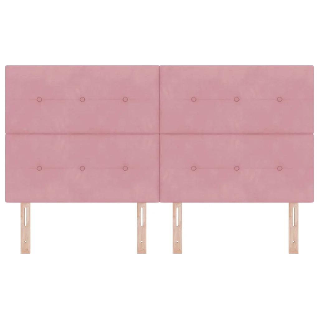 Testiera Rosa 180 cm Velluto 3337859