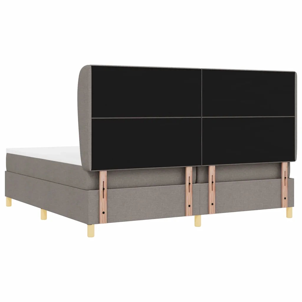 Letto a molle con materasso Talpa 200 x 200 cm Tessuto 3340778