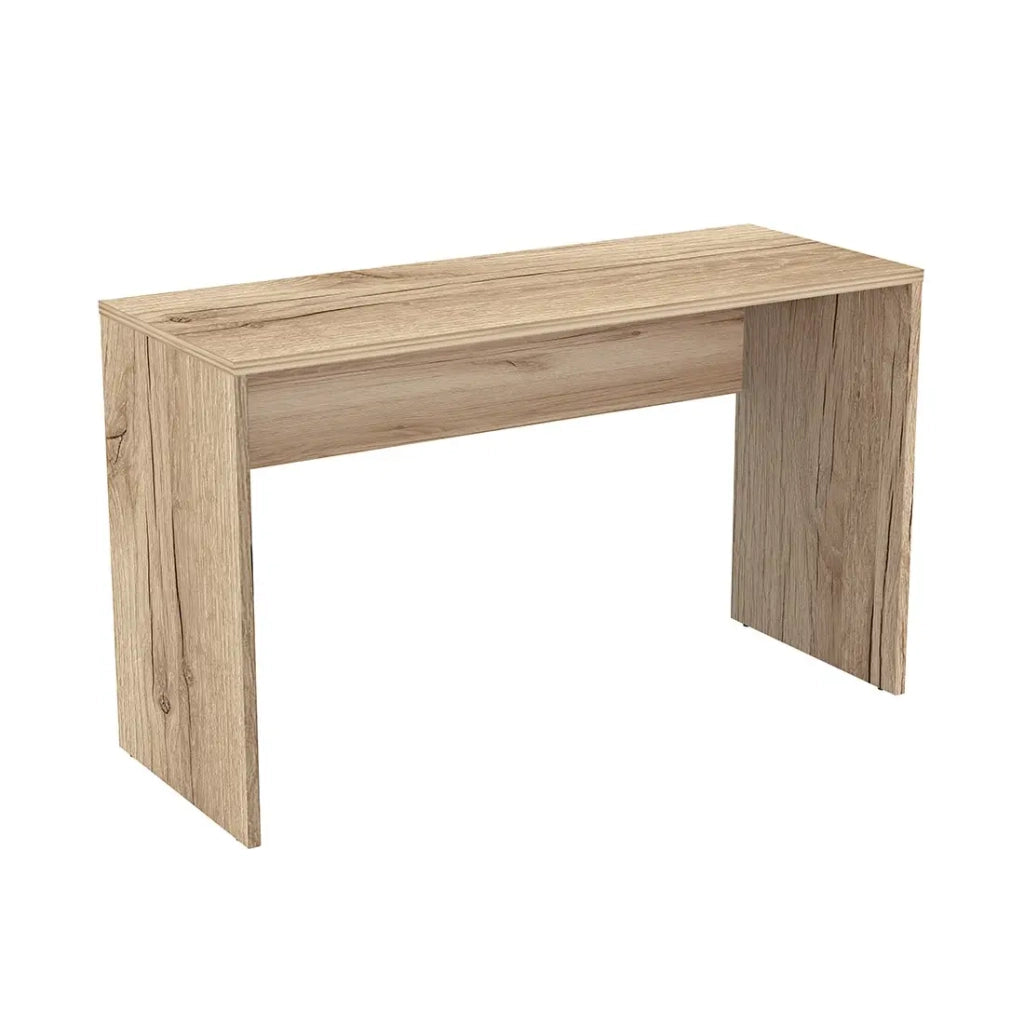 Scrivania colori rovere MELTO 130 cm – Stile moderno, compatto e ideale per camera da letto o telelavoro