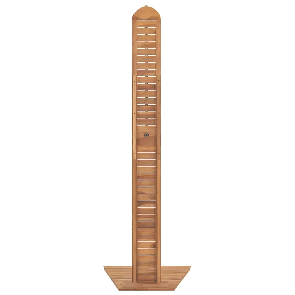Doccia da giardino in teak massello 70 x 75 x 204 cm 02_0042064