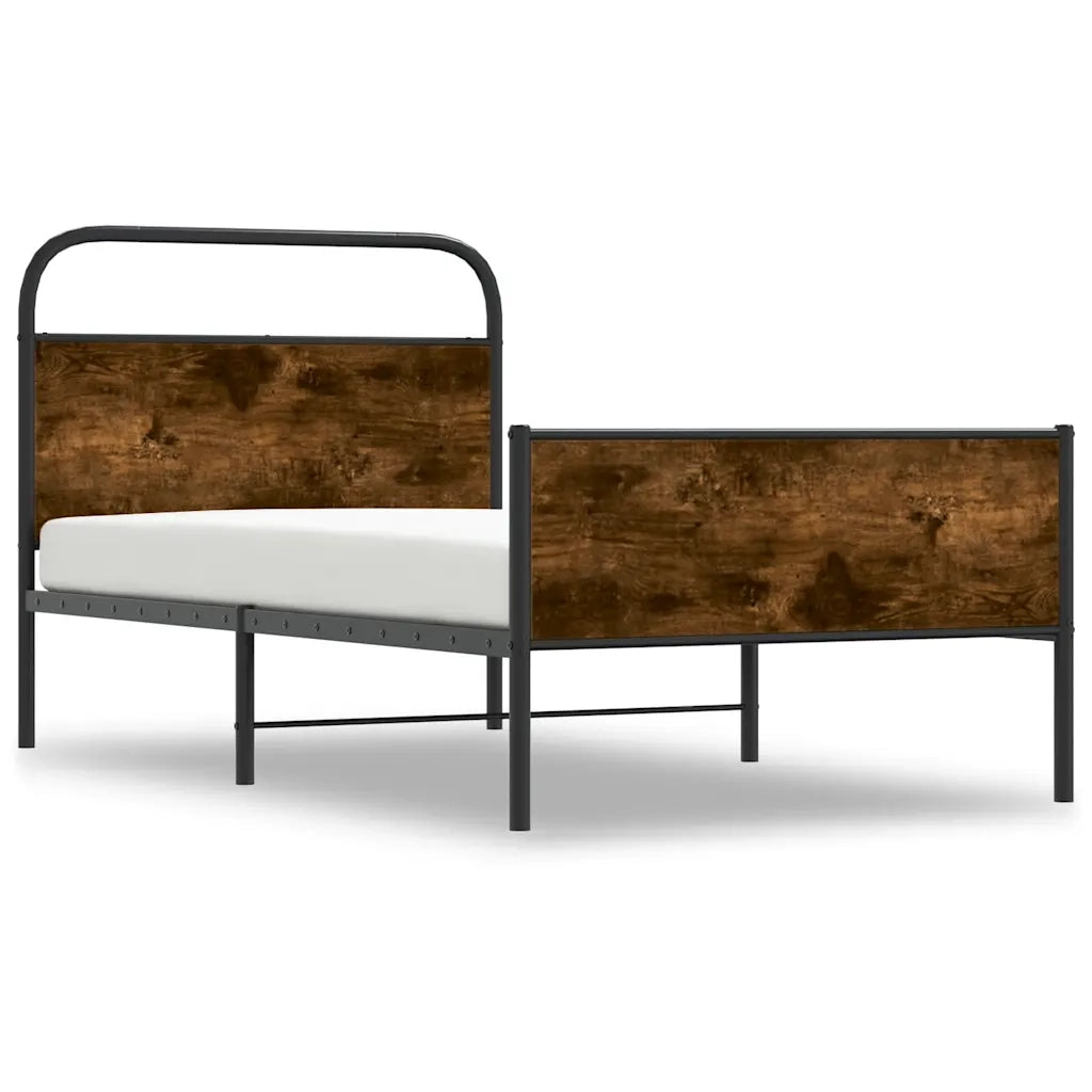 Giroletto senza Materasso Rovere Sonoma 90x190 cm in Truciolato 4100384