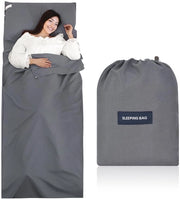 Zaino da viaggio 220 x 90 cm - Zaino ultralight - Zaino da viaggio compatto - Foderato con microfibra - Cuscino ricavato - Pieghevole 26 x 21 x 1,5 cm - Asciugamano da viaggio