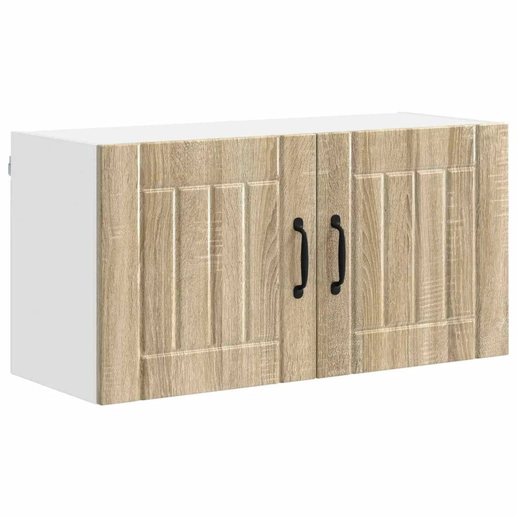 Pensile da cucina | Armadietto a muro LUCCA Rovere Sonoma 80 x 31 x 40 cm