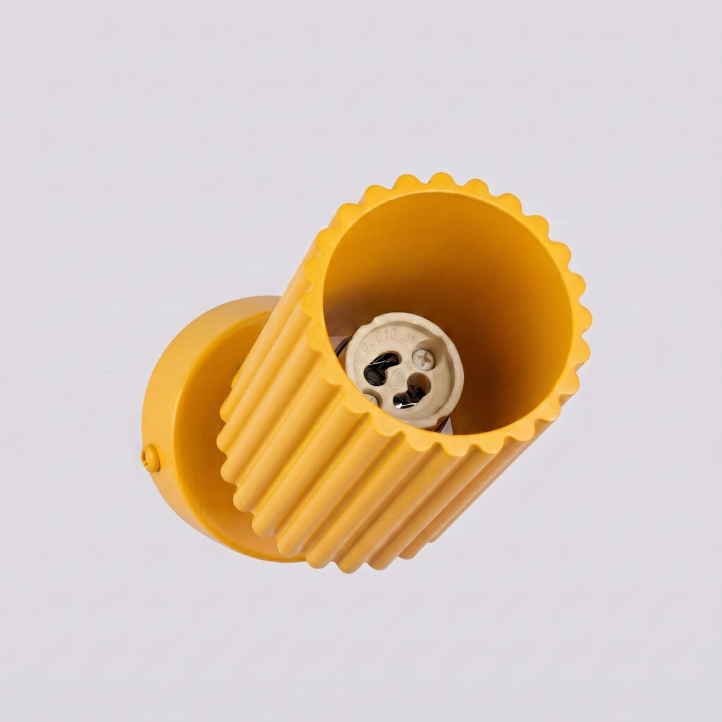 Plafoniera KARBON 1 giallo