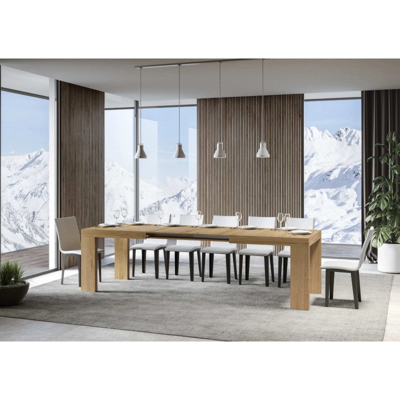 Tavolo allungabile 90x160/264 cm Roxell - Quercia Natura