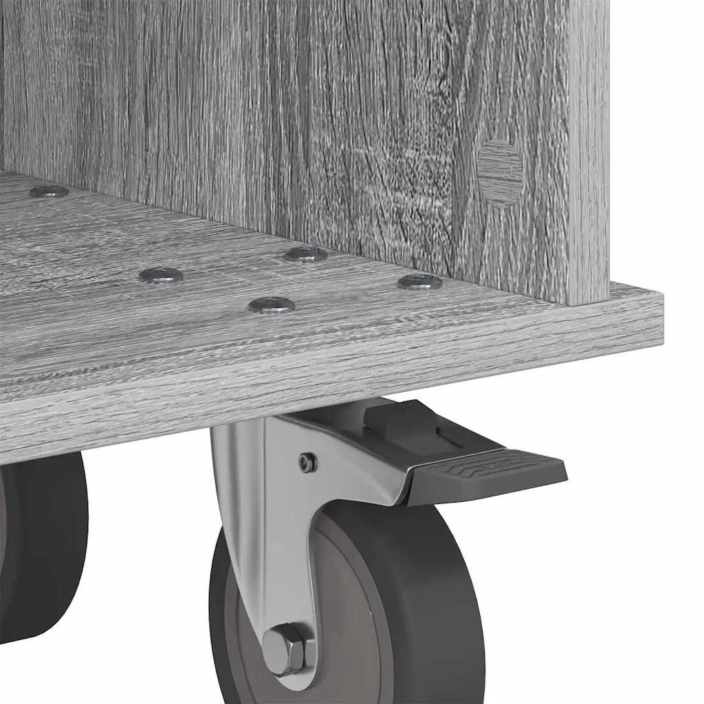 Supporto TV 68,5 x 35 x 35 cm Grigio Sonoma 891045