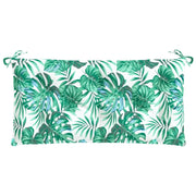 Cuscino Panca | Cuscini per sedie Giardino a Foglie 110x50x7 cm in Tessuto Oxford