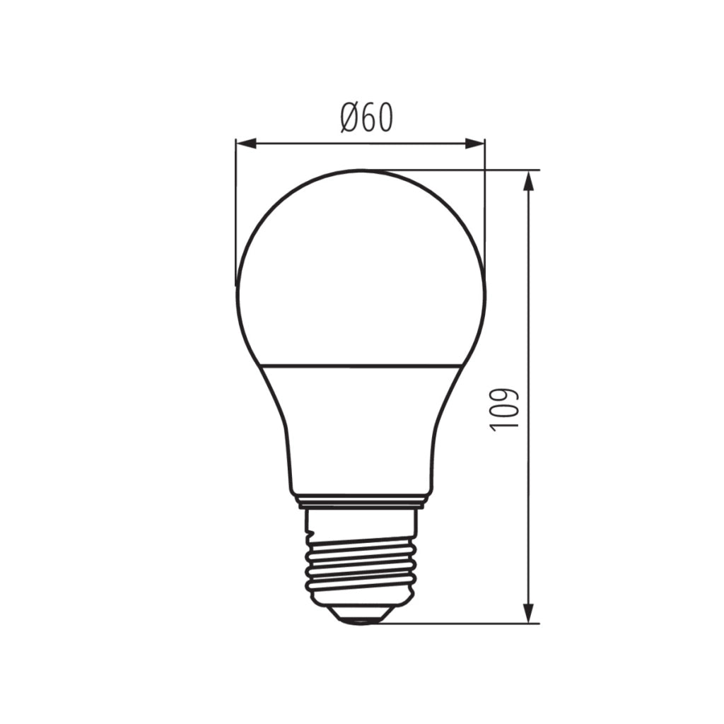 Kanlux Lampadina LED IQ-LED A60 E27 5,9W 806lm 6500K