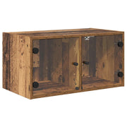 Armadietto a Muro | Mobile a Parete Legno vecchio 68 x 37 x 35 cm