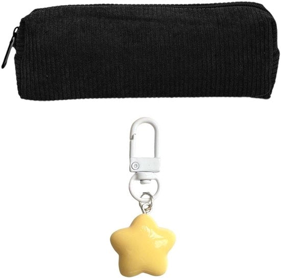 Tas di stoccaggio multifunzionale in cotone/corduroy con hanger a stella - 20x7x5 cm - Tas di stoccaggio