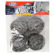 MAURY'S PAGLIETTE INOX IN CONFEZIONE DA 4 PZ 6,5 CM