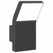 Applique LED da esterno resistente alle intemperie 10 x 15 x 22 cm alluminio nero 02_0056583