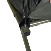 Set da Campeggio Tenda Letto 2 Persone Materasso Gonfiabile con Borsa per il Trasporto Polietilene Verde