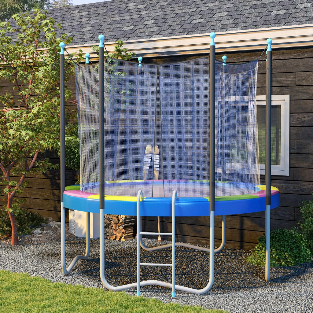 Copertura per Trampolino ¨C zephmum ¨C ?366 cm, Impermeabile, Multicolore