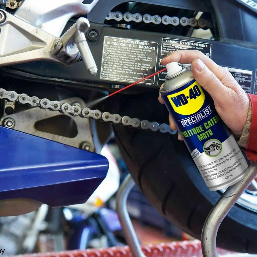 SPRAY WD-40 PULITORE CATENA MOTO  ml. 400