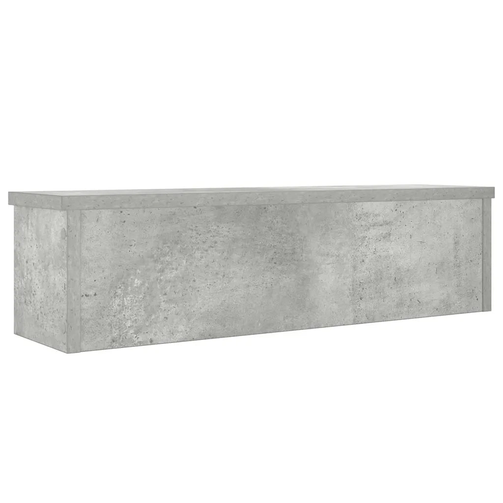 Mensola da cucina-Scaffali da Cucina Impilabili 2 pz Grigio Cemento 60x15x16 cm