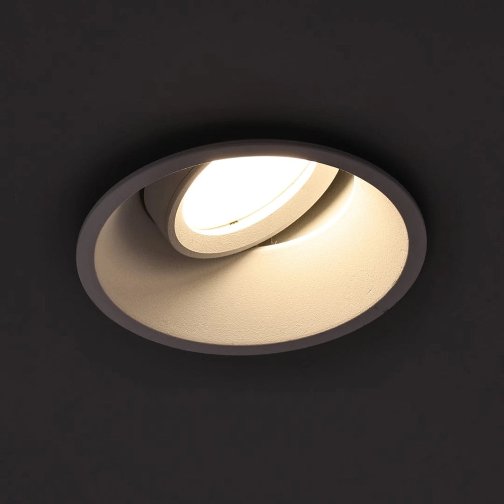 Faretto incasso soffitto rotondo bianco GU10 Milagro MLOS7239