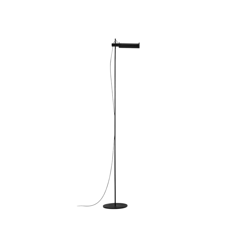 Piantana Moderna Ultima Metallo Nero Led 24W Dimmerabile Ip20