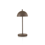 Lampada da tavolo ricaricabile DRAVEN corten
