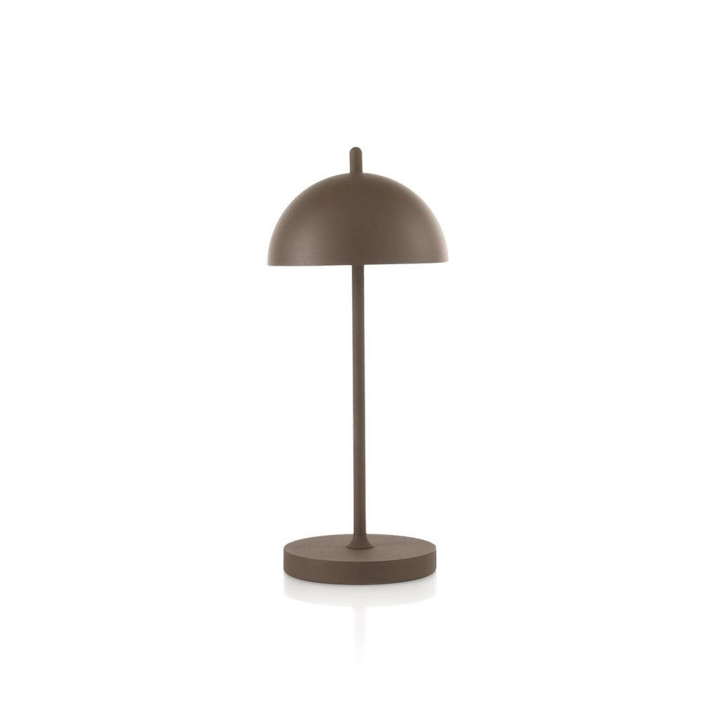 Lampada da tavolo ricaricabile DRAVEN corten