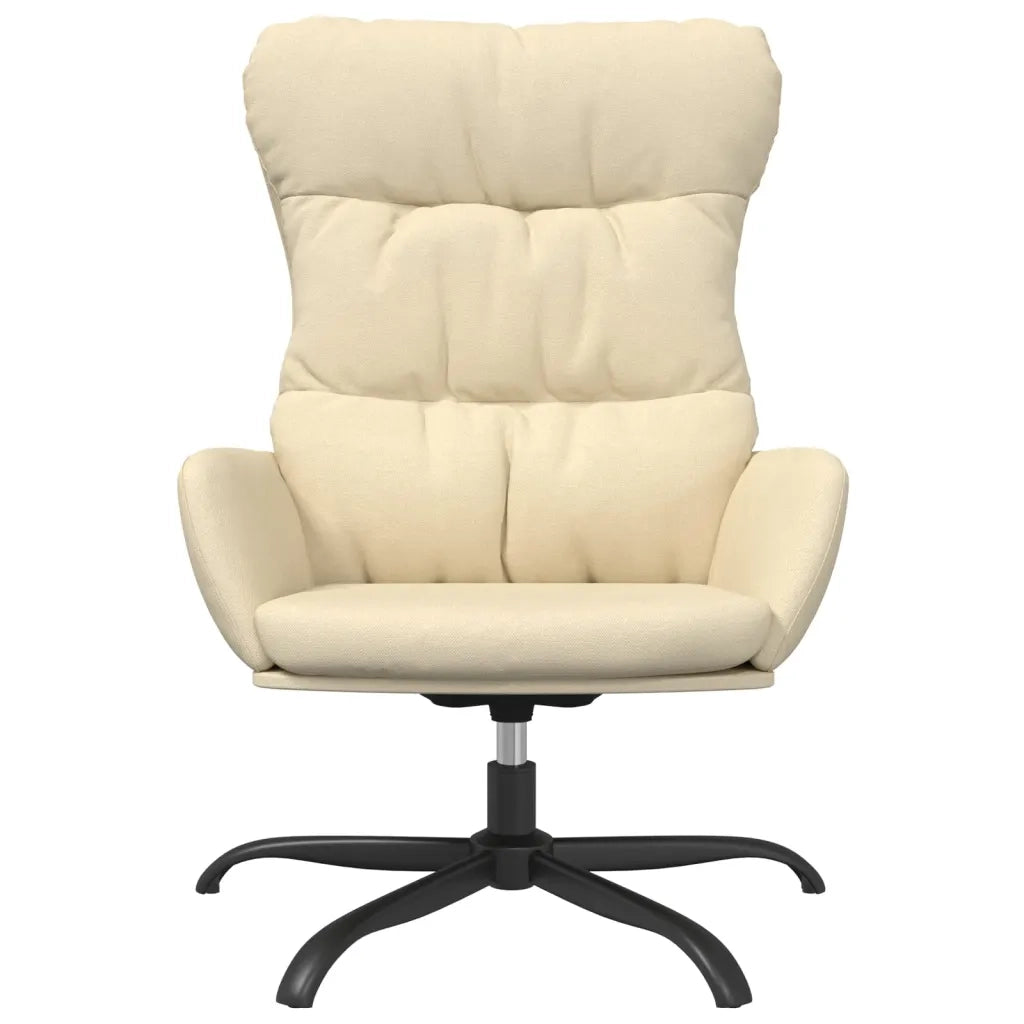 Sedia Relax Crema in Tessuto cod mxl 14259