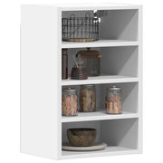 vidaXL Mobile Pensile “Riga” Bianco 40x29,5x60 cm