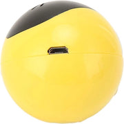 Giocattolo da lancio per gatti automatico - Interattivo - Controllo da toccare - Ricarica via USB - Palla rotolante per gatti - Luce LED - Giallo.